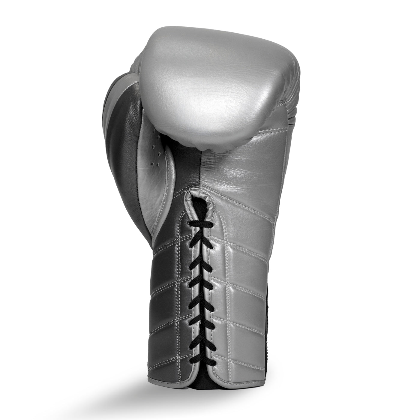 Hunter Series Lace Boxing Glove Silver