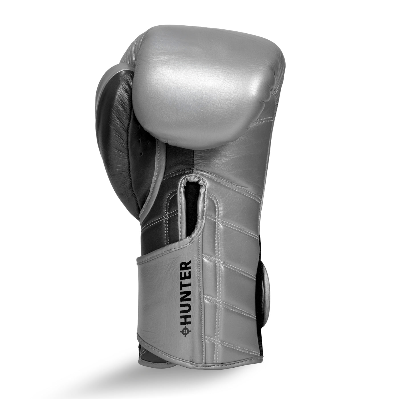 Hunter Series Strap Boxing Glove Silver