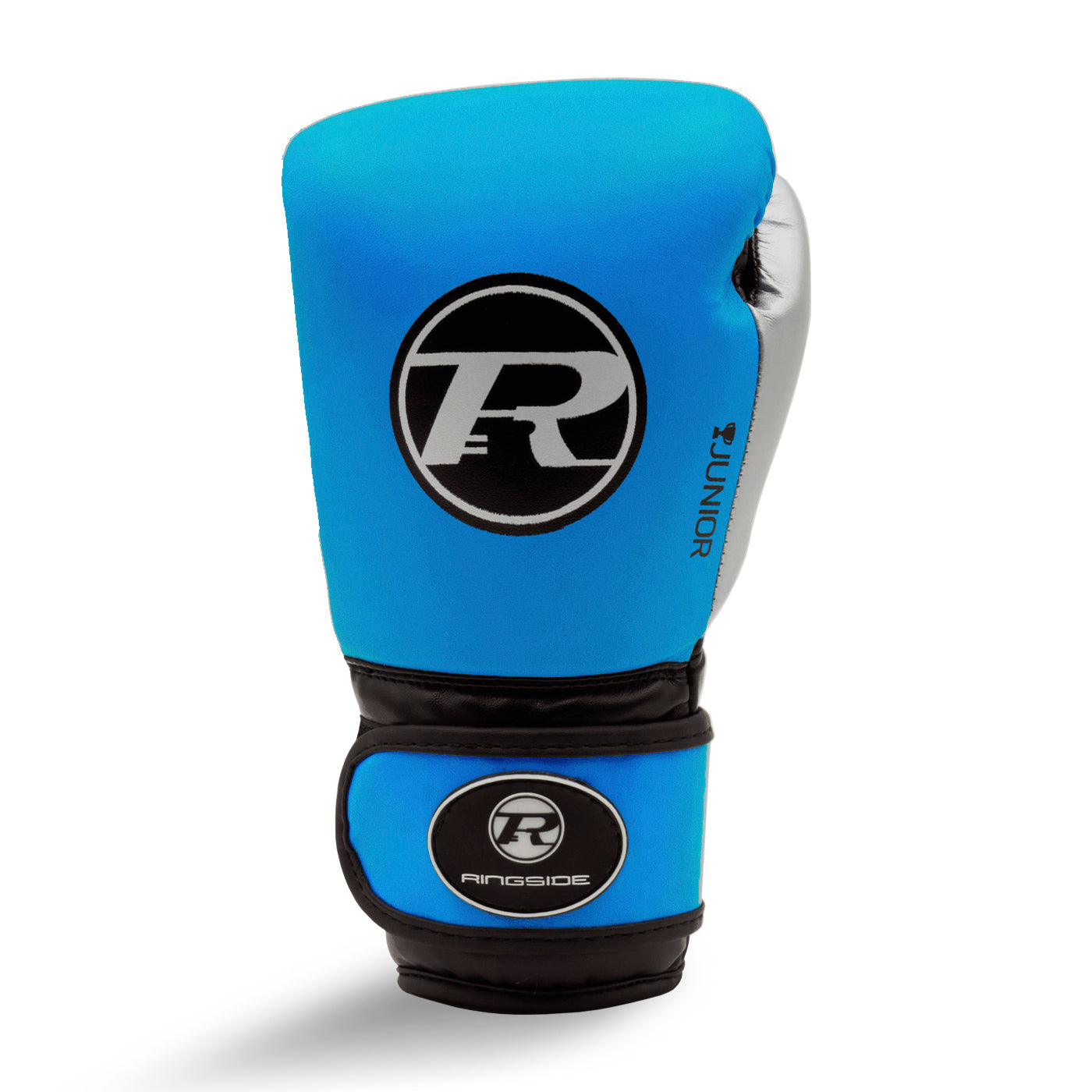 Junior Synthetic Leather Training Glove Turquoise / Black