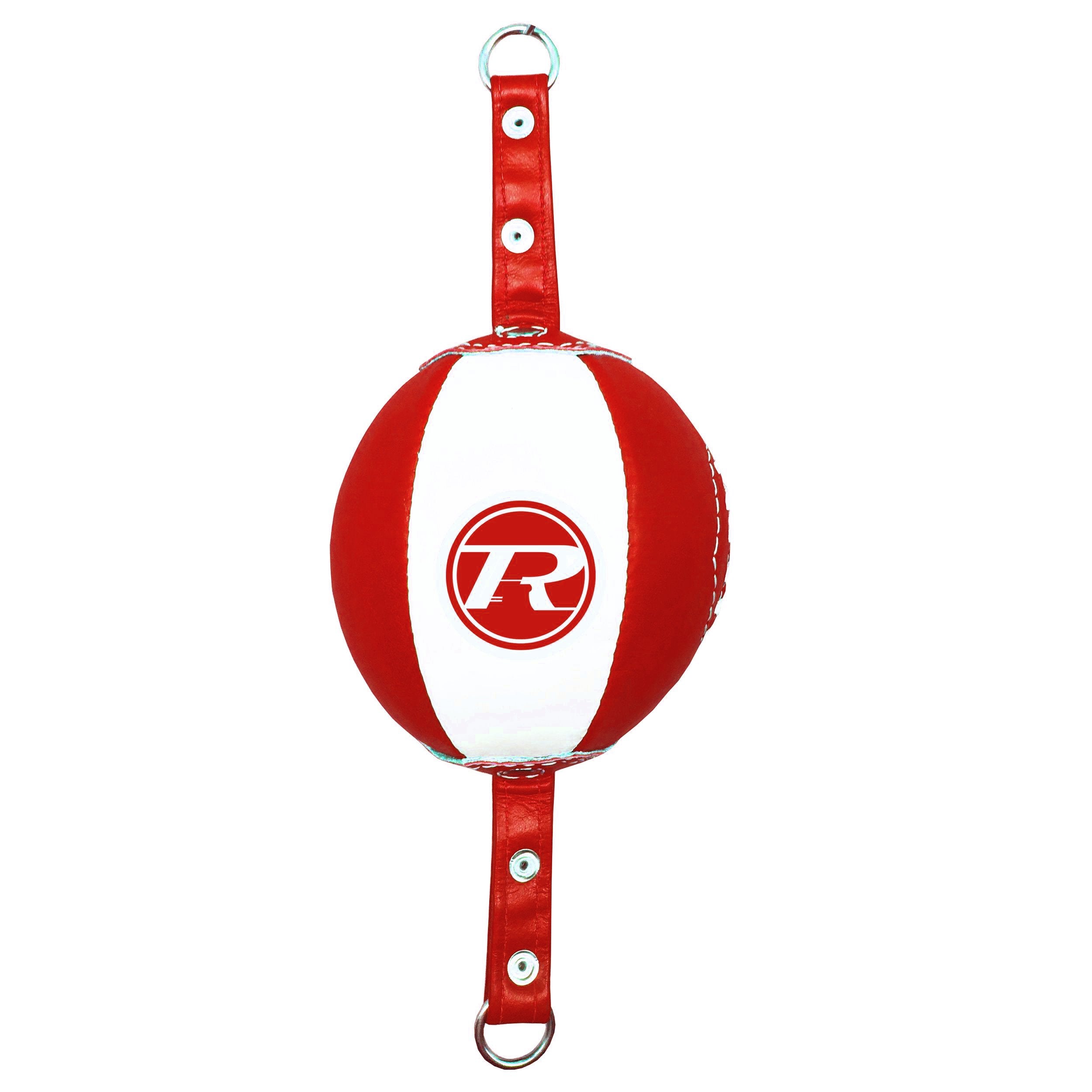 Leather Reaction Ball Red / White