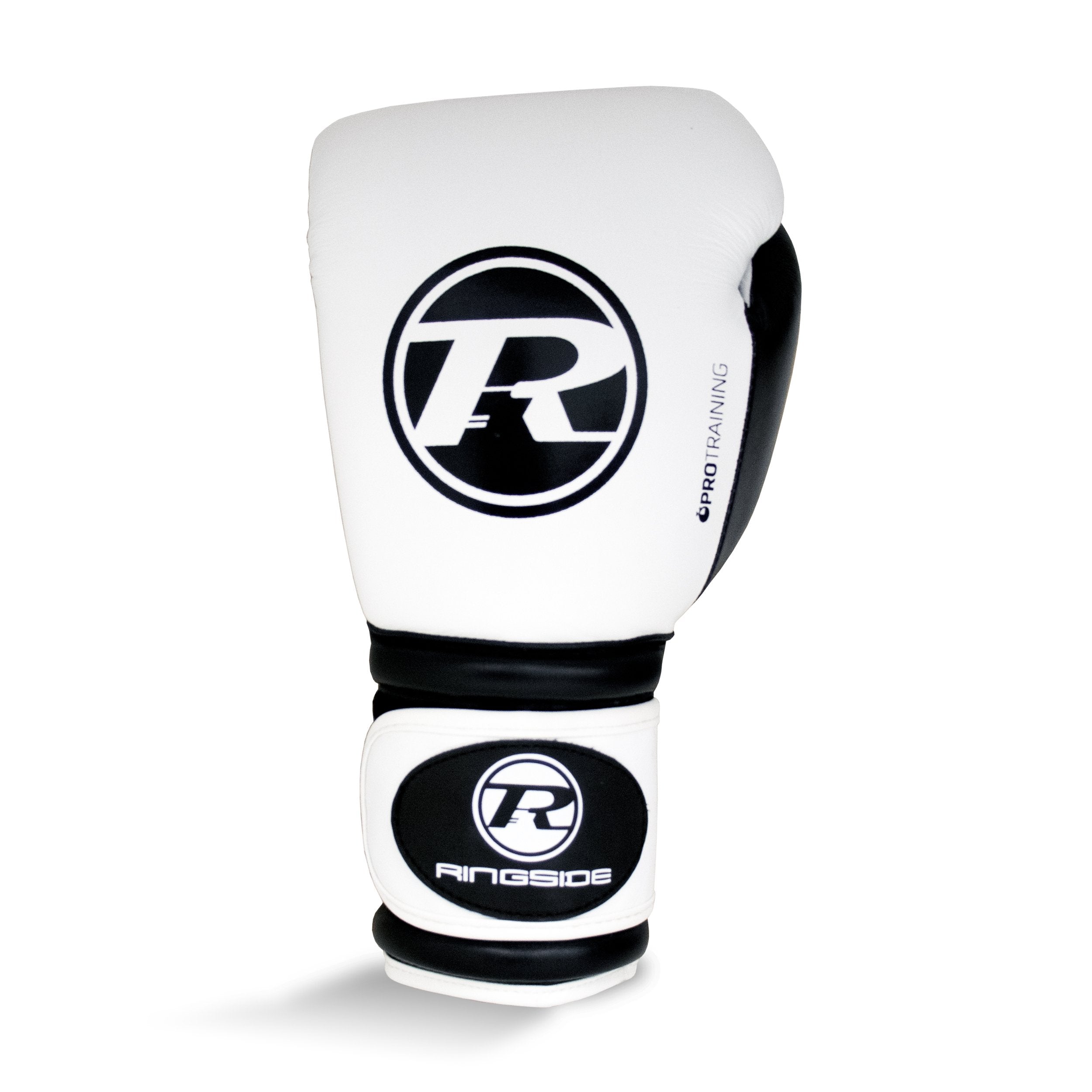 White Boxing Glove with R logo from the front