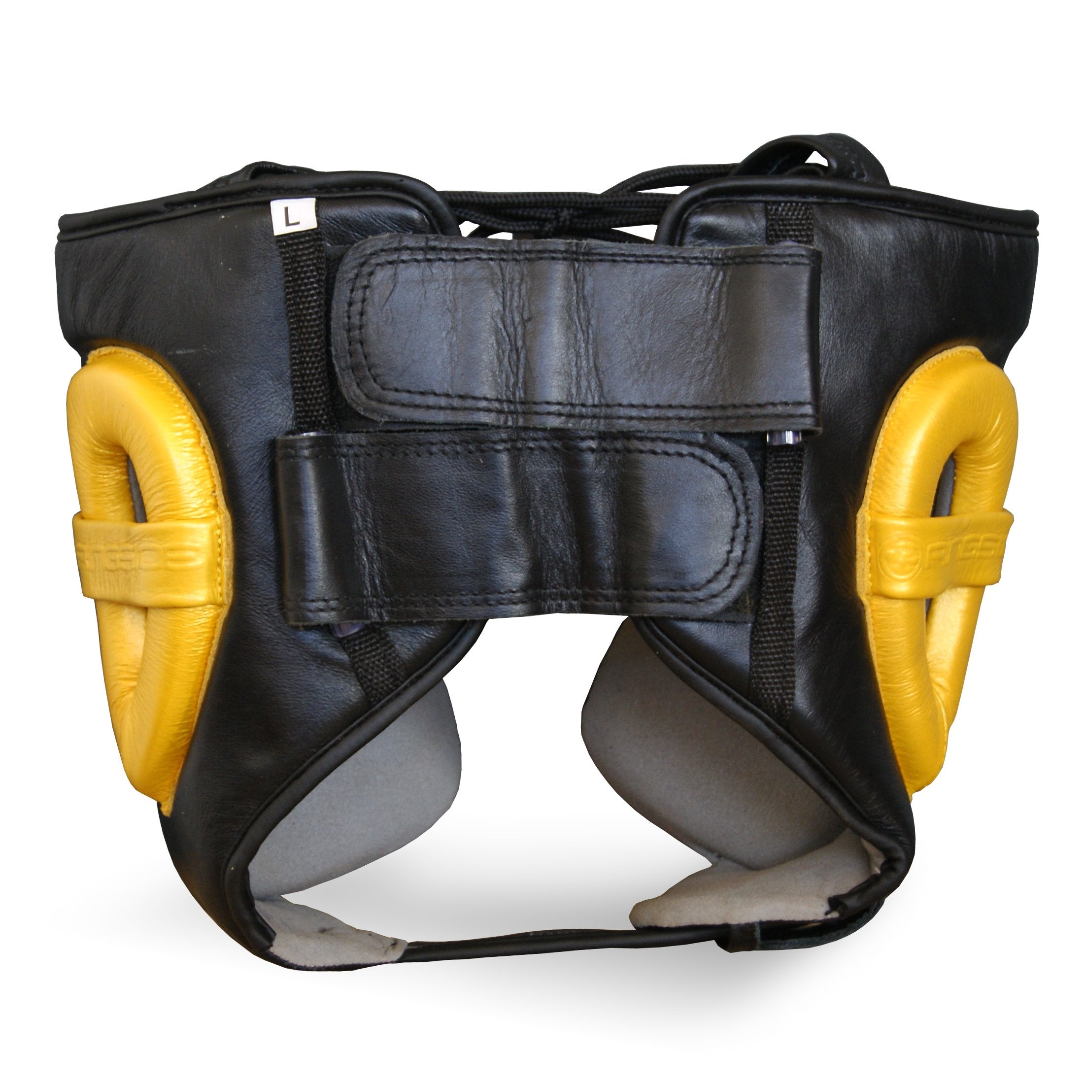 Super Pro Spar Head Guard Metallic Black / Gold