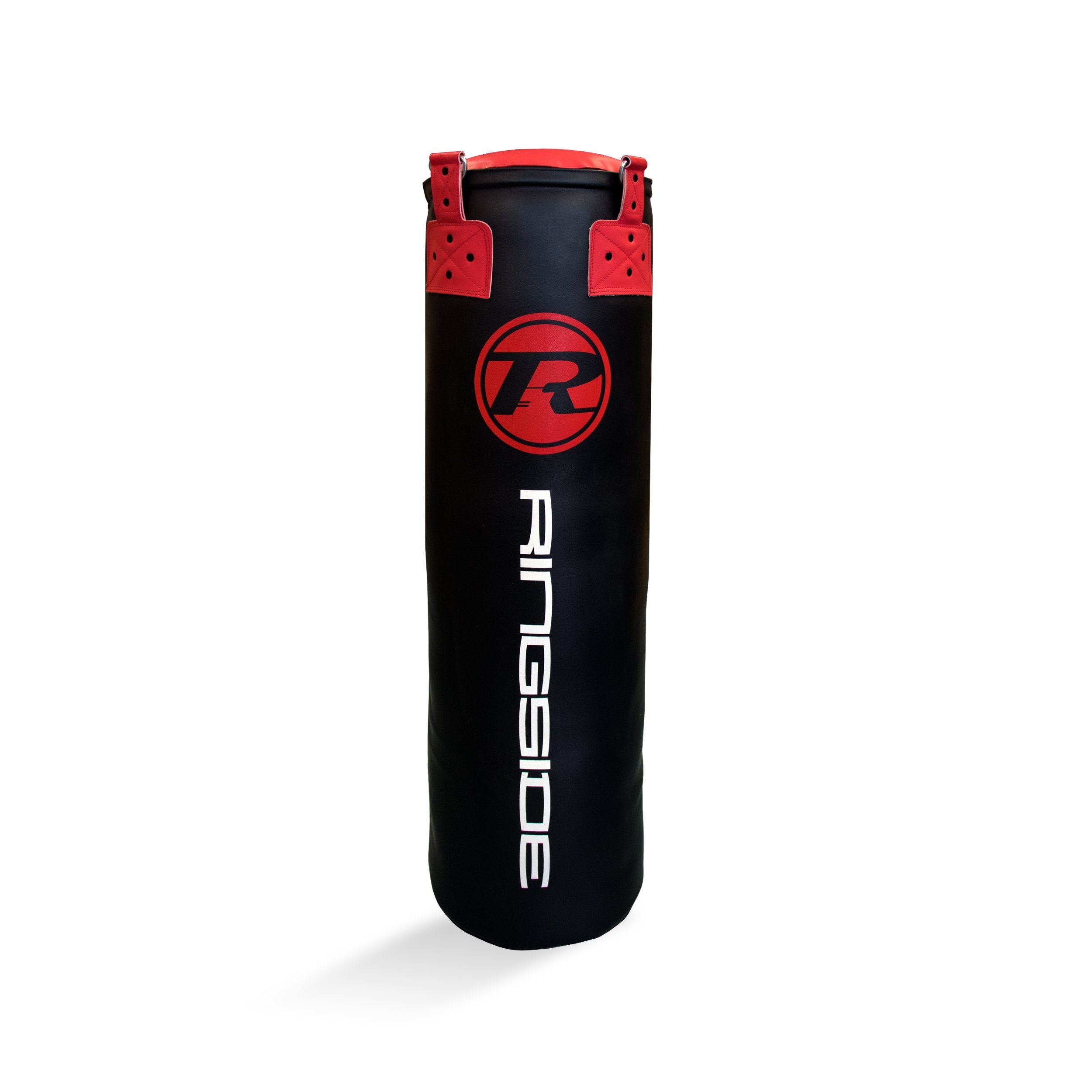 Synthetic Leather 4ft Punch Bag - Black / Red