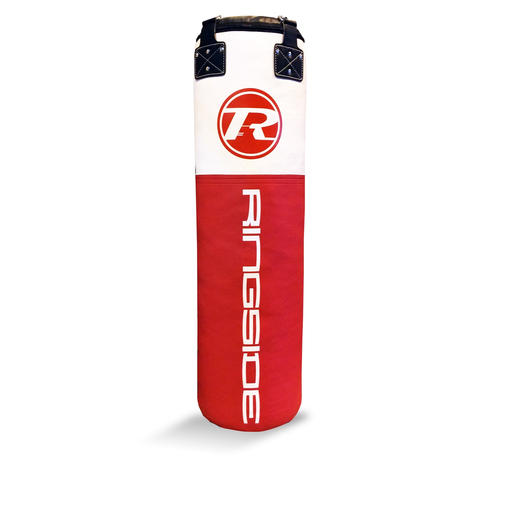 Synthetic Leather 4ft Punch Bag Red White