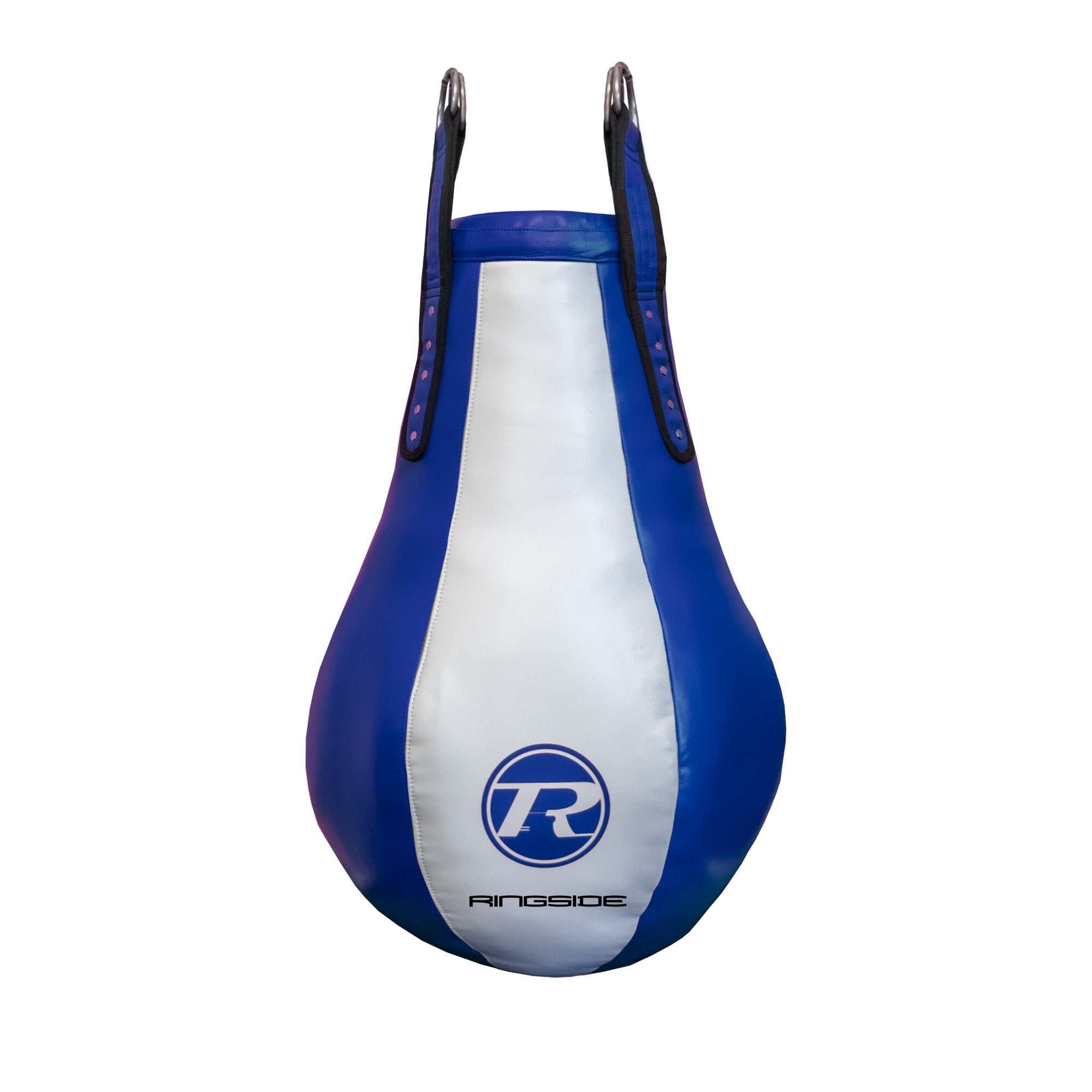 Synthetic Leather Maize Punch Bag - Blue/White