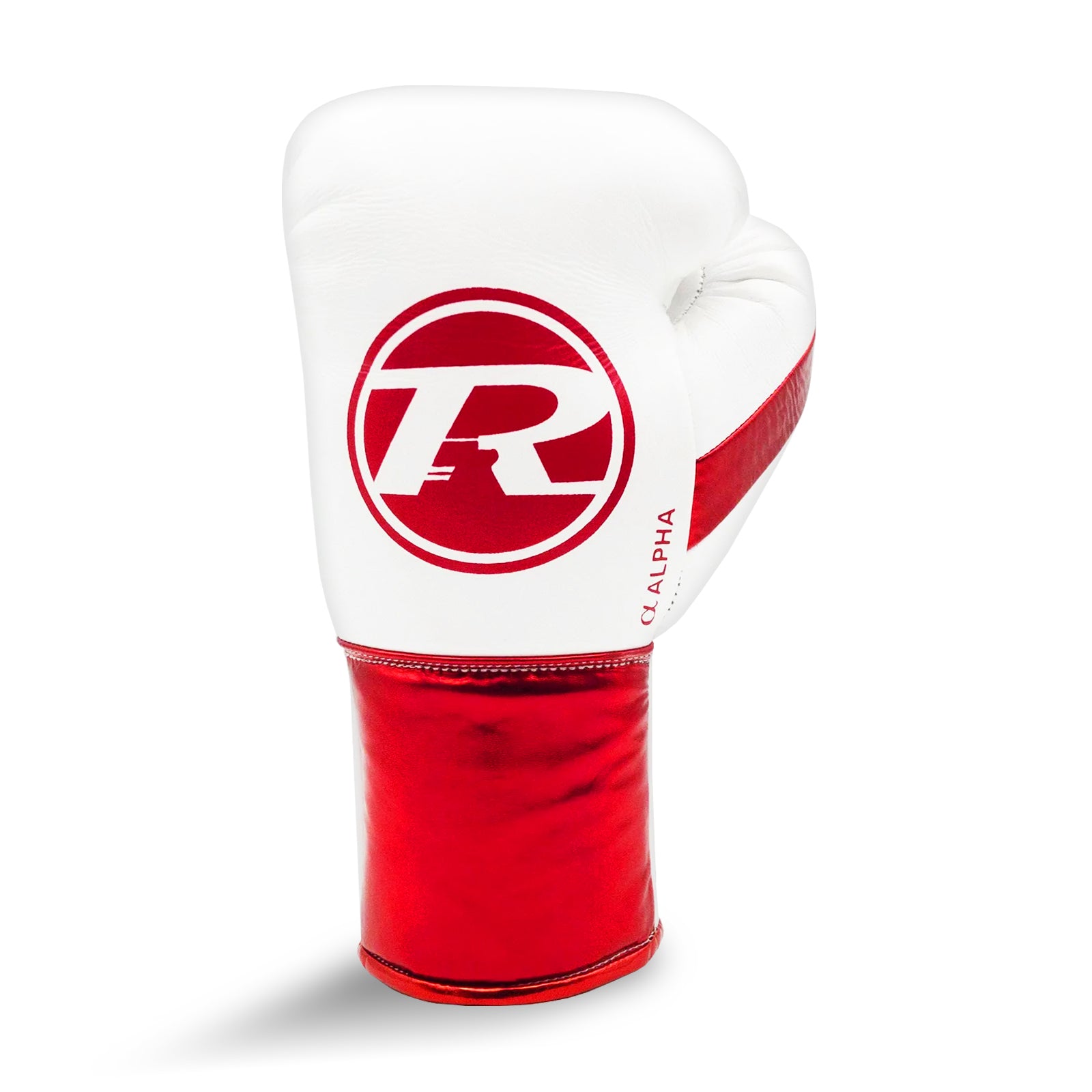 Ringside Boxing UK Pro Contest Alpha Glove White/Red Contest Gloves