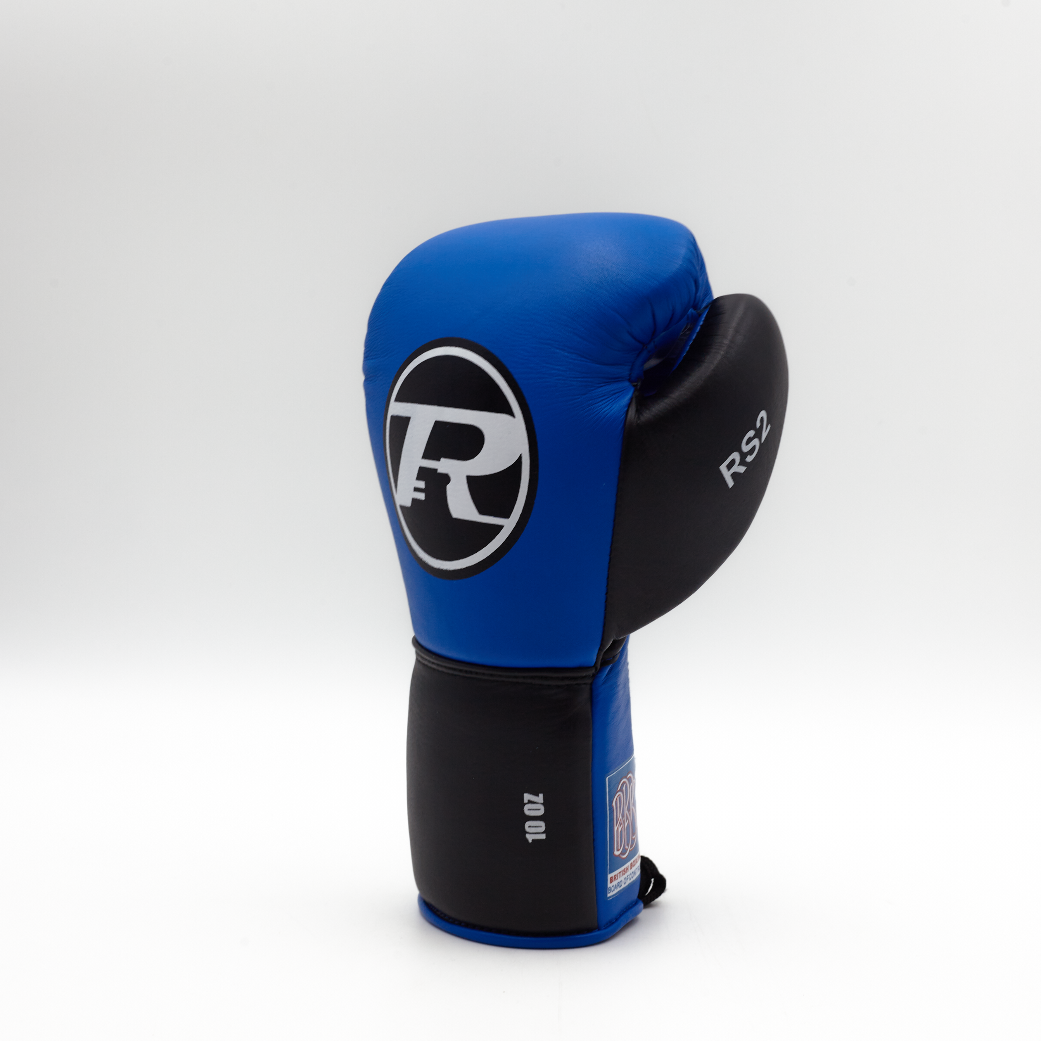 Ringside Boxing UK Pro Contest RS2 Boxing Gloves Blue / Black Contest Gloves 