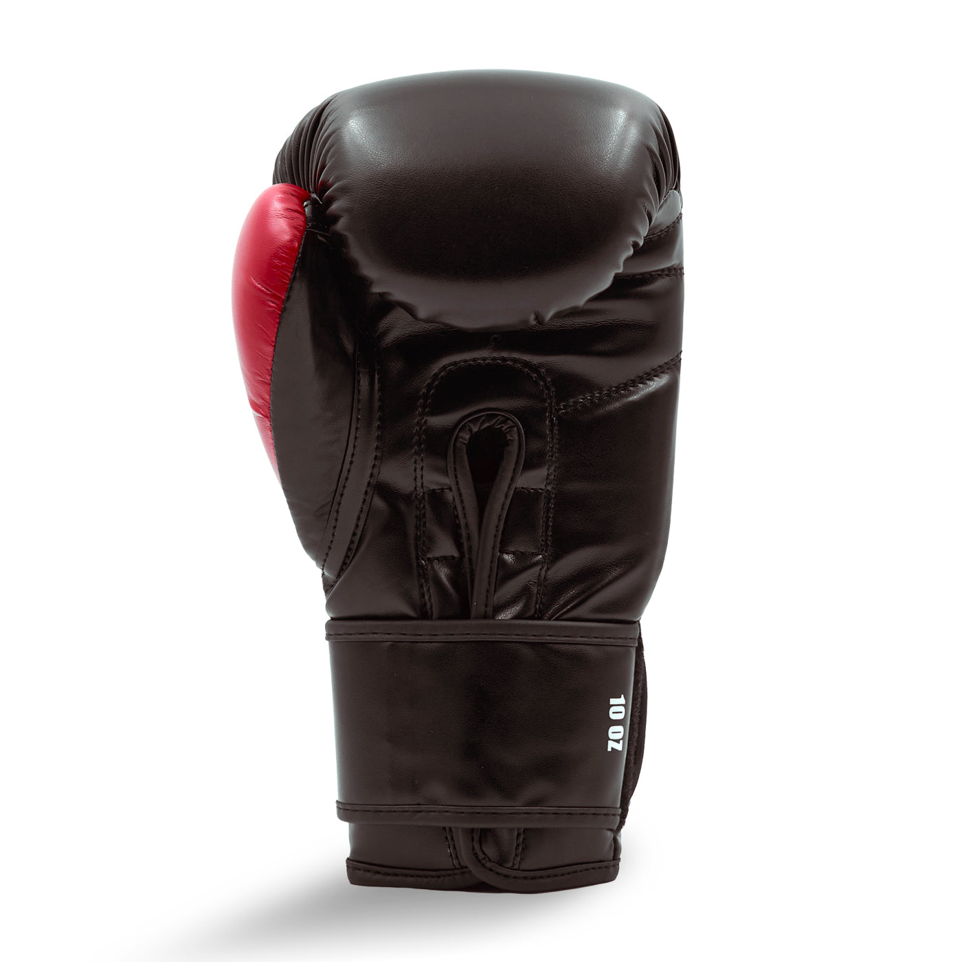 Junior Synthetic Leather Training Glove Black / Red