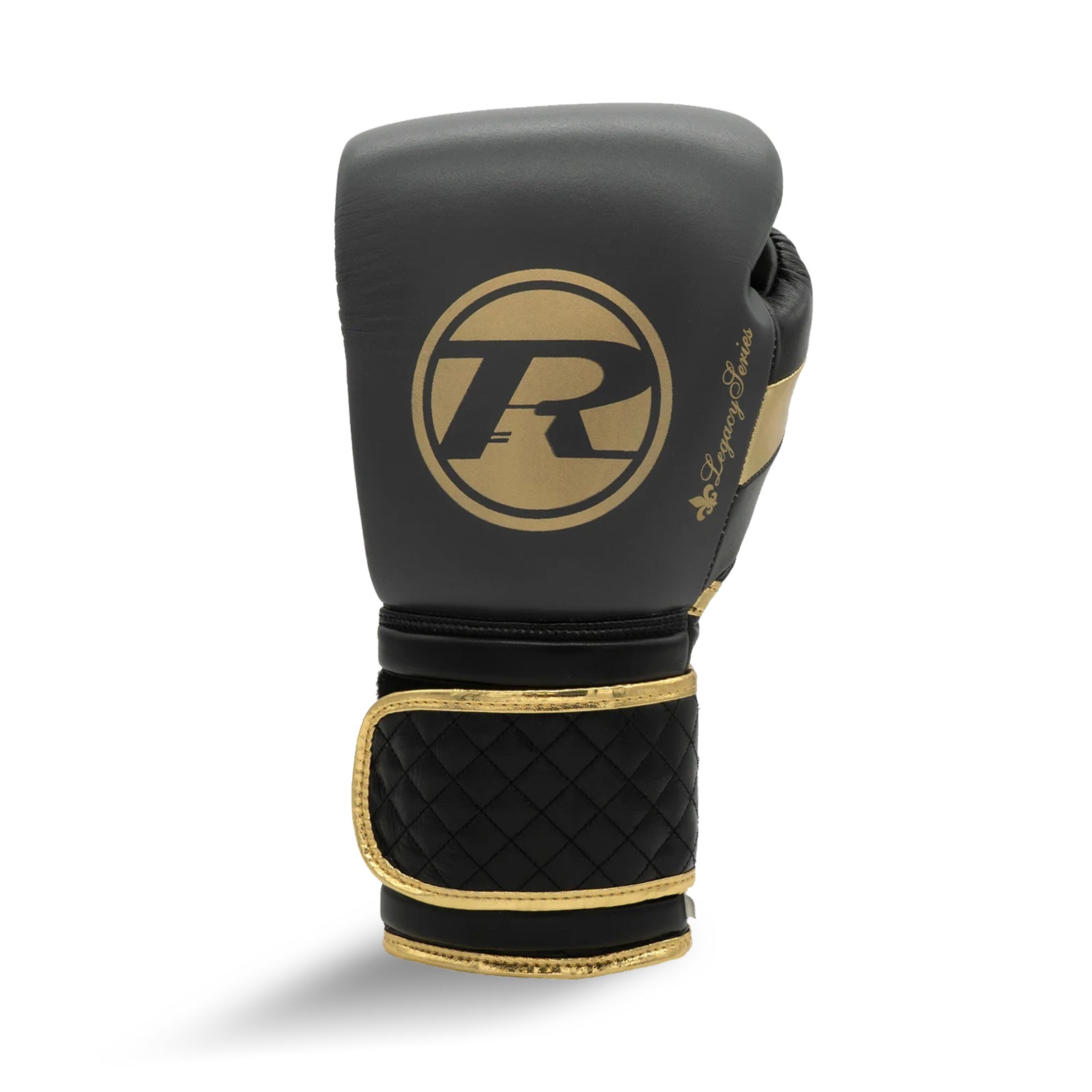 Legacy Series Strap Boxing Gloves Gunmetal