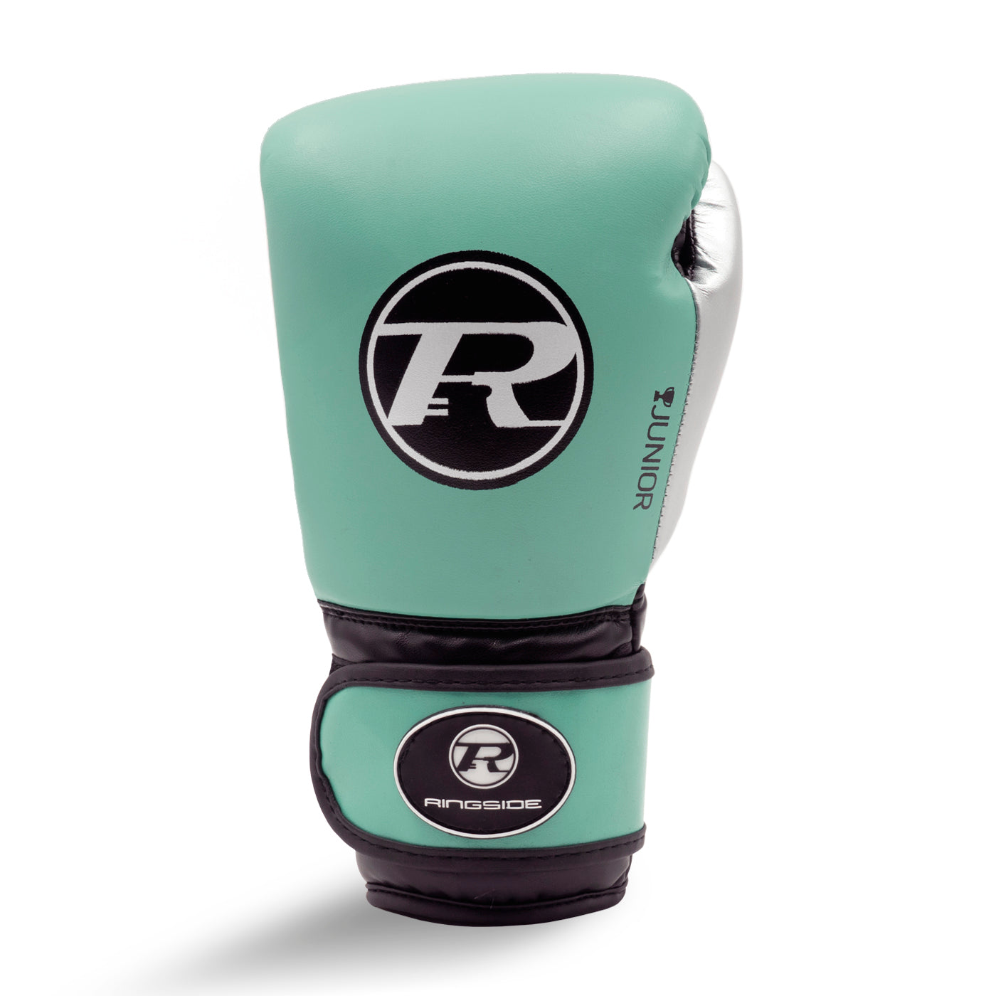 Junior Synthetic Leather Training Glove Turquoise / Black