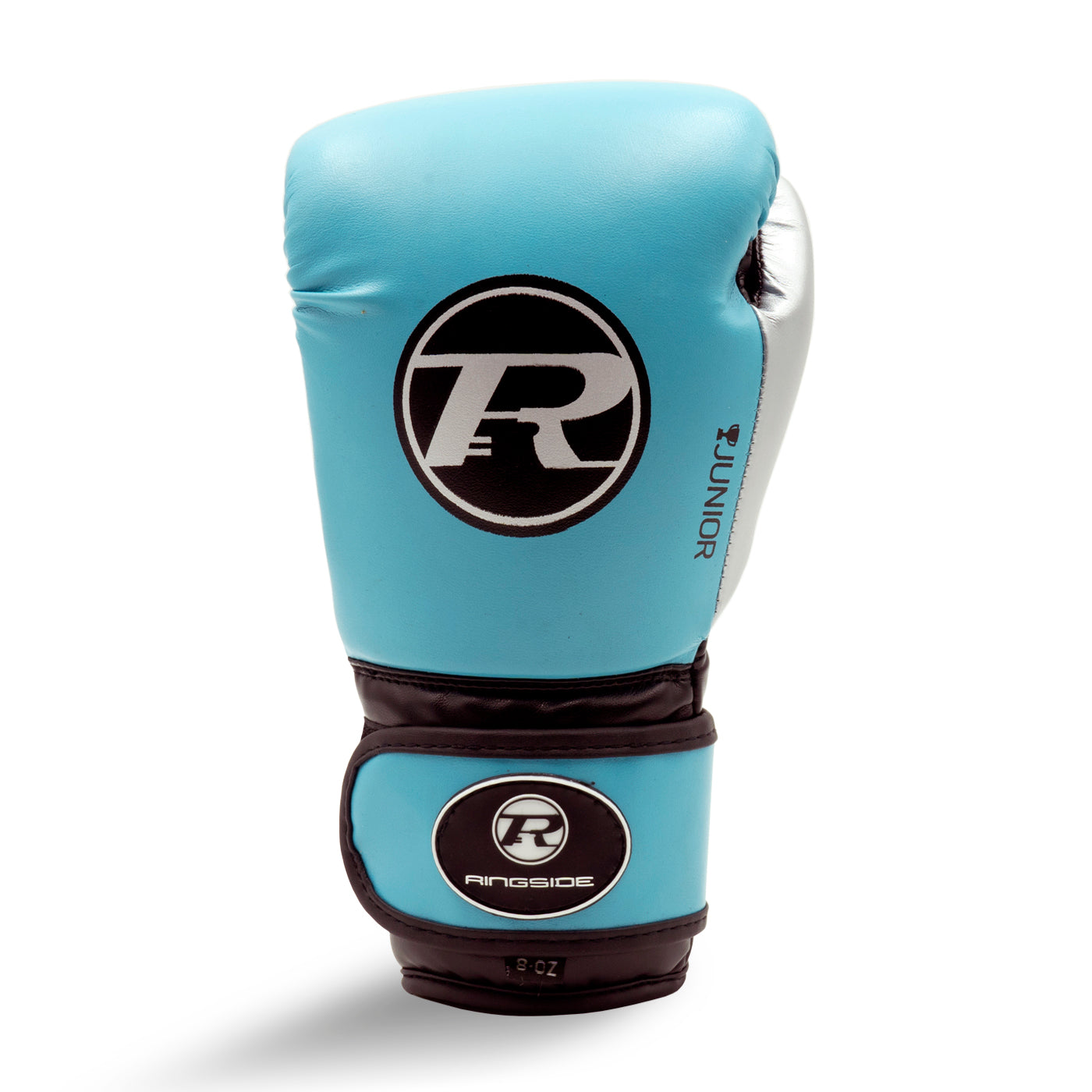Junior Synthetic Leather Training Glove Turquoise / Black