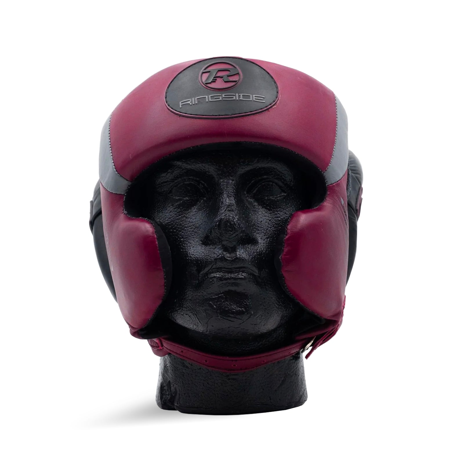 Pinnacle Series Cheek Head Guard Maroon / Black / Grey