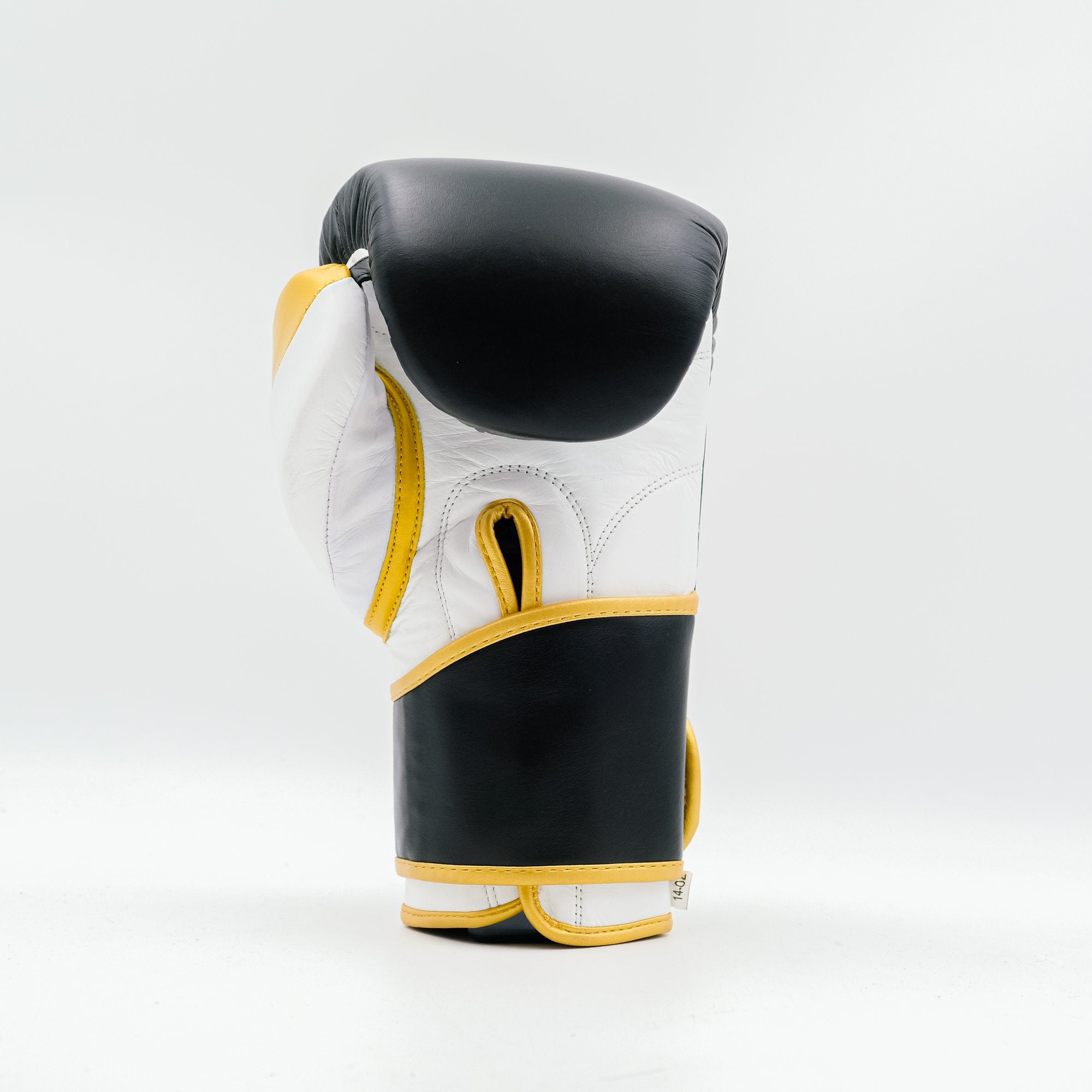Honey Punch Pro Spar Boxing Glove Black / Gold / White