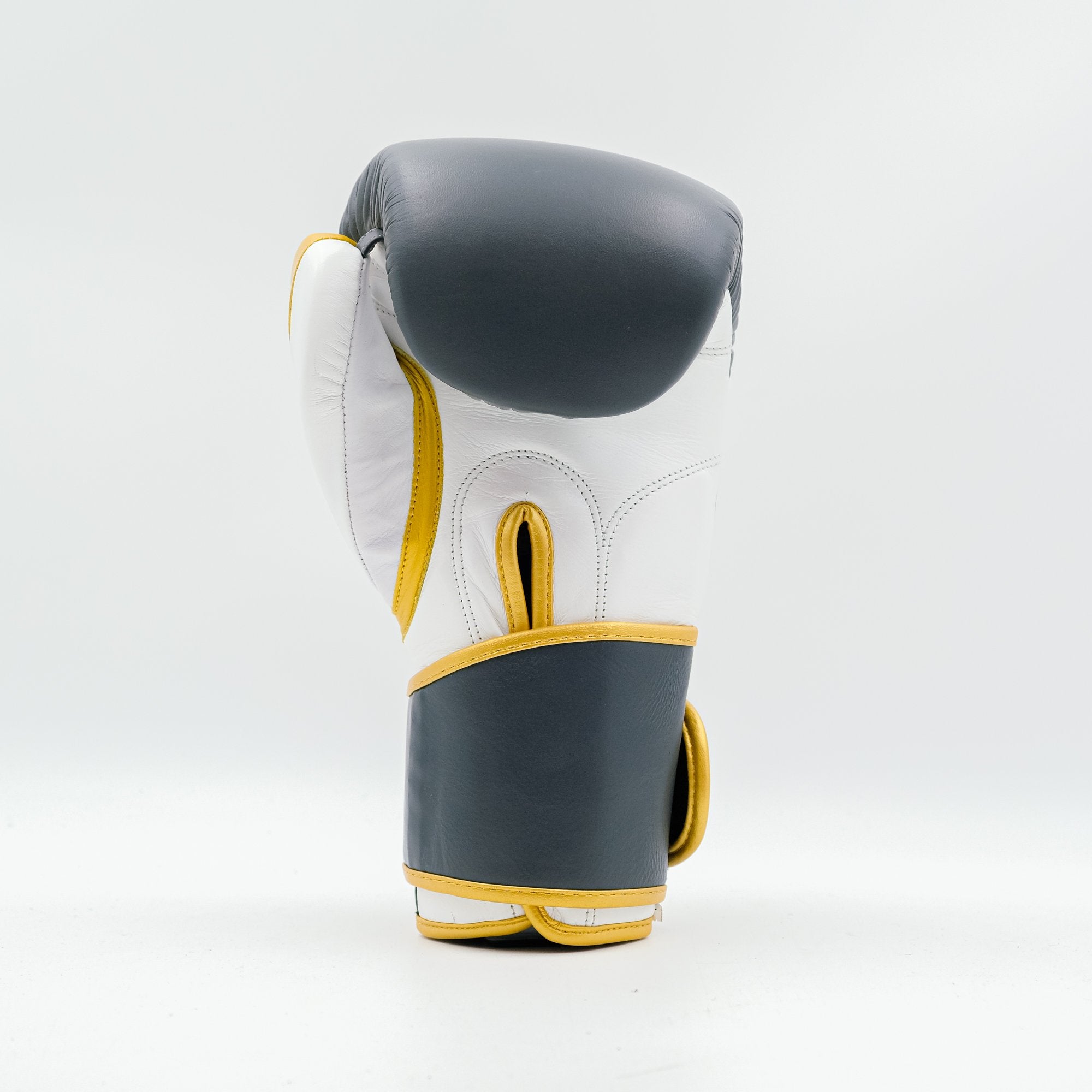 Honey Punch Pro Spar Boxing Glove Grey / Gold / White