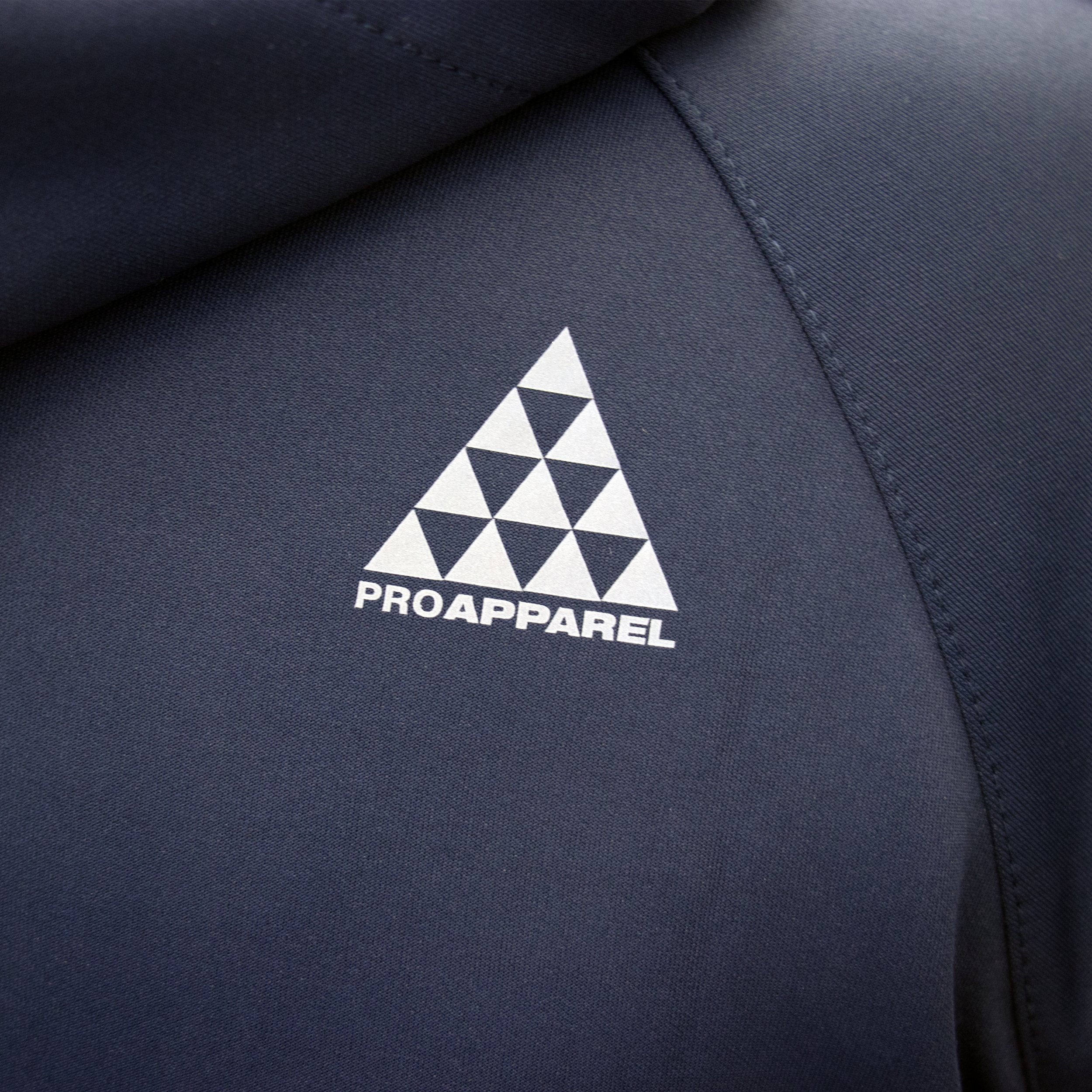 Pro Apparel Hooded Tracksuit Navy / Silver