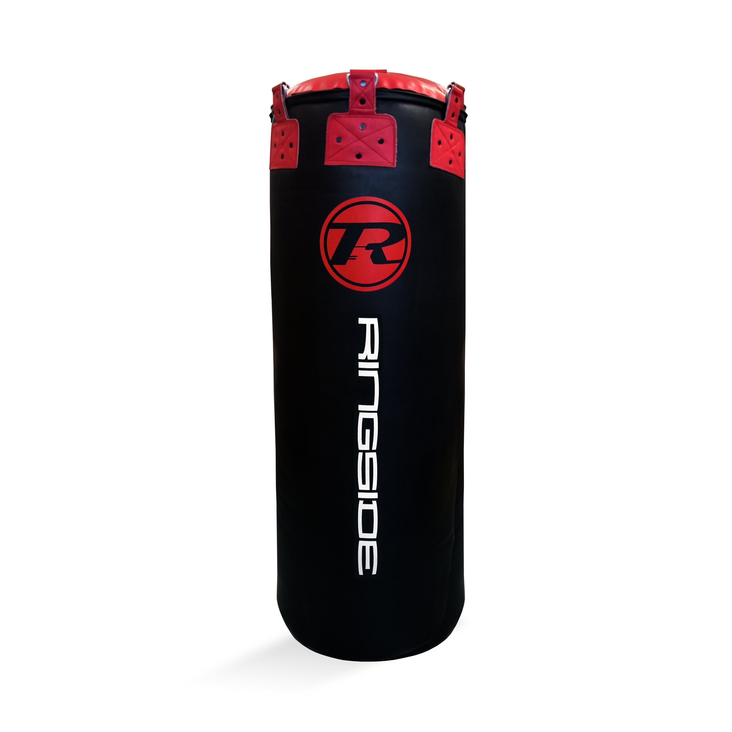 Synthetic Leather Jumbo Punch Bag - Black / Red