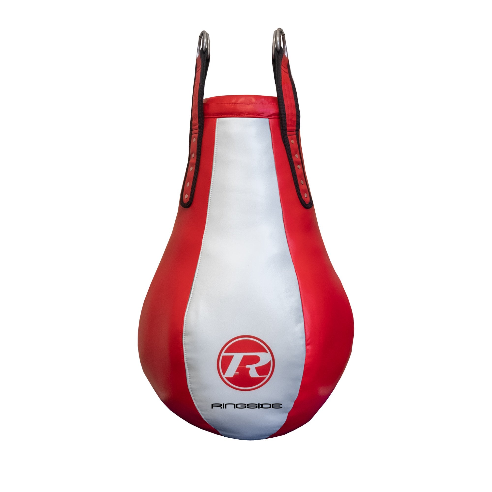 Synthetic Leather Maize Punch Bag - Red/White