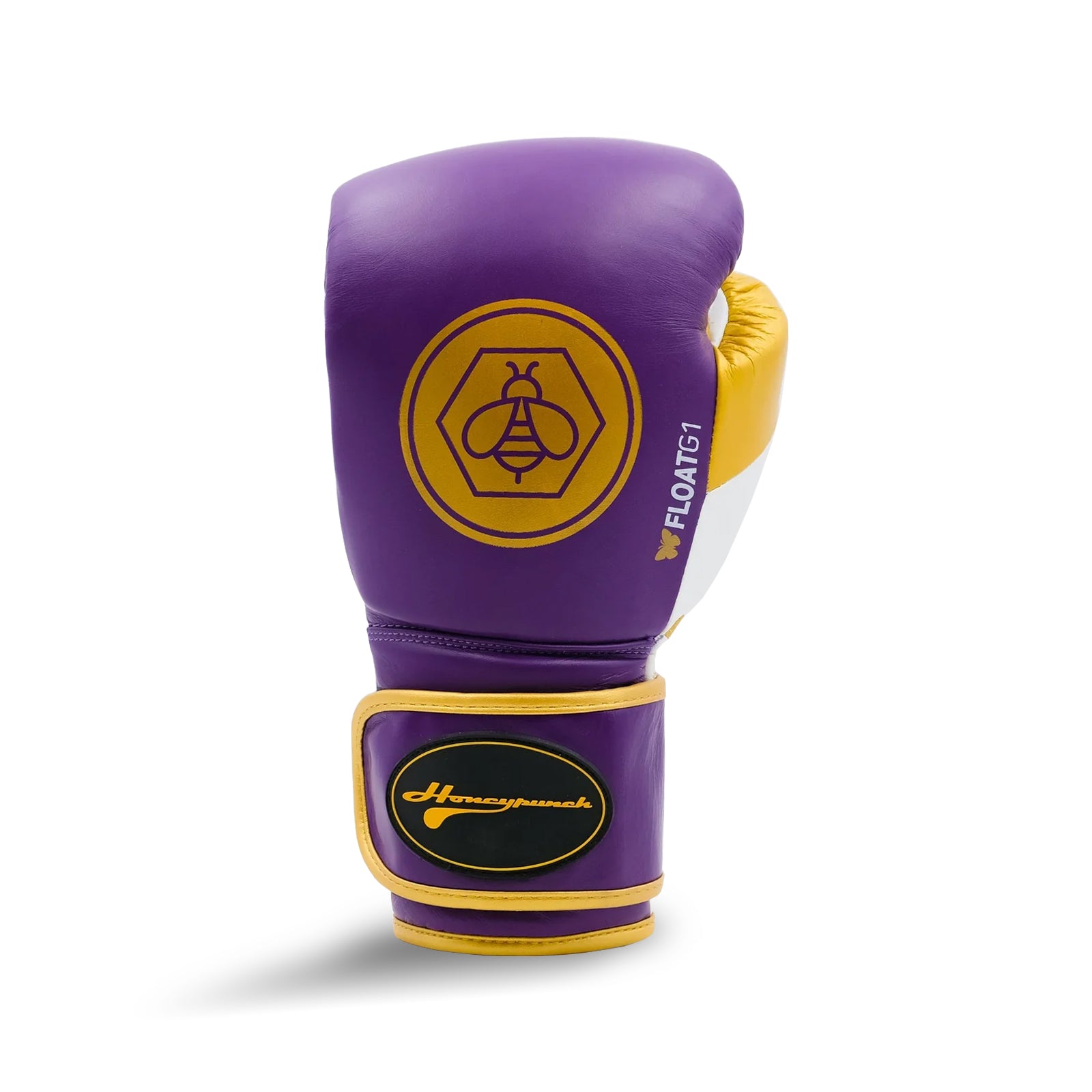 Ringside Boxing UK Honey Punch Float G1 Series Pro Spar Boxing Glove Purple on white background