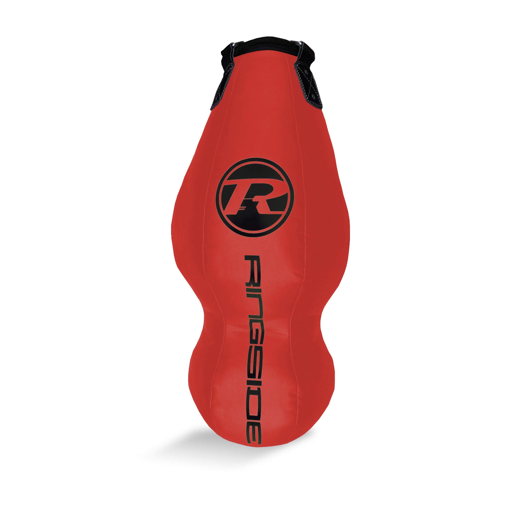 Ringside Boxing UK Synthetic Leather Mirage Double End Punch Bag - Red / Black Double End Punch Bag 
