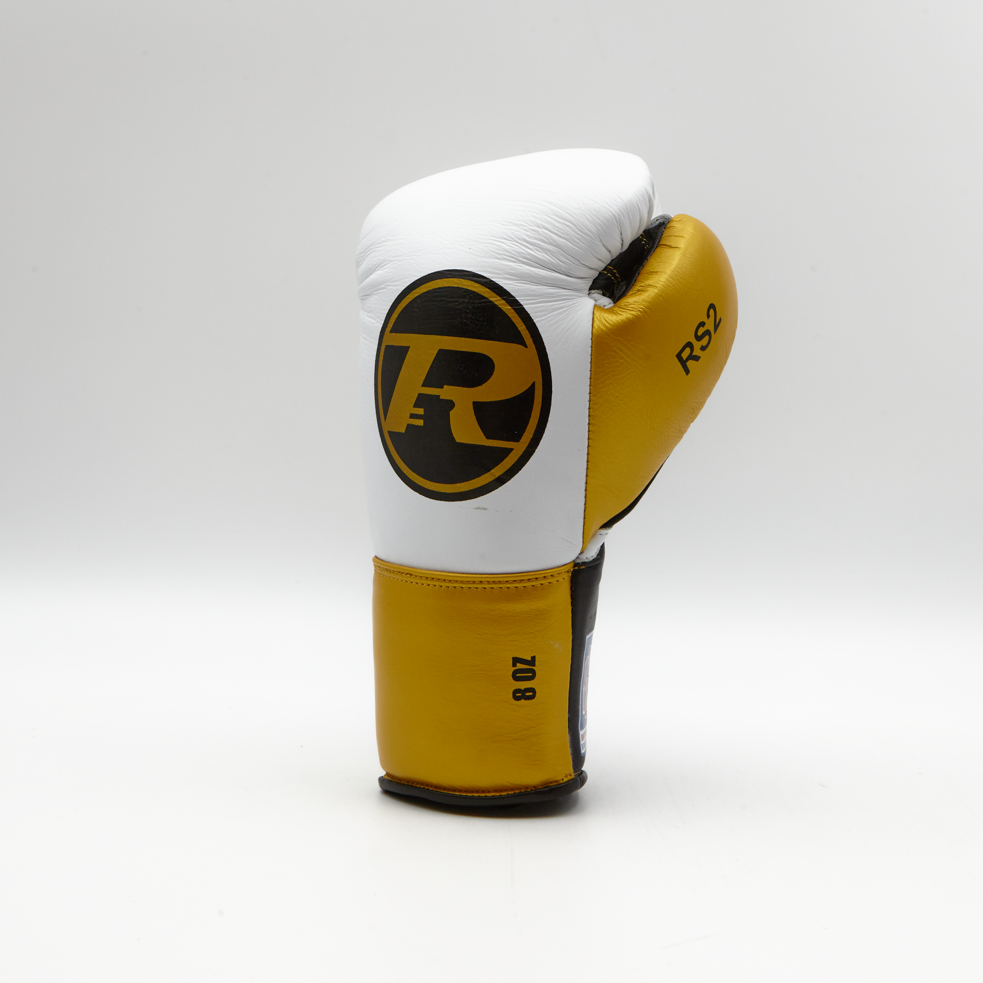 Ringside Boxing UK Pro Contest Glove RS2 White / Gold  