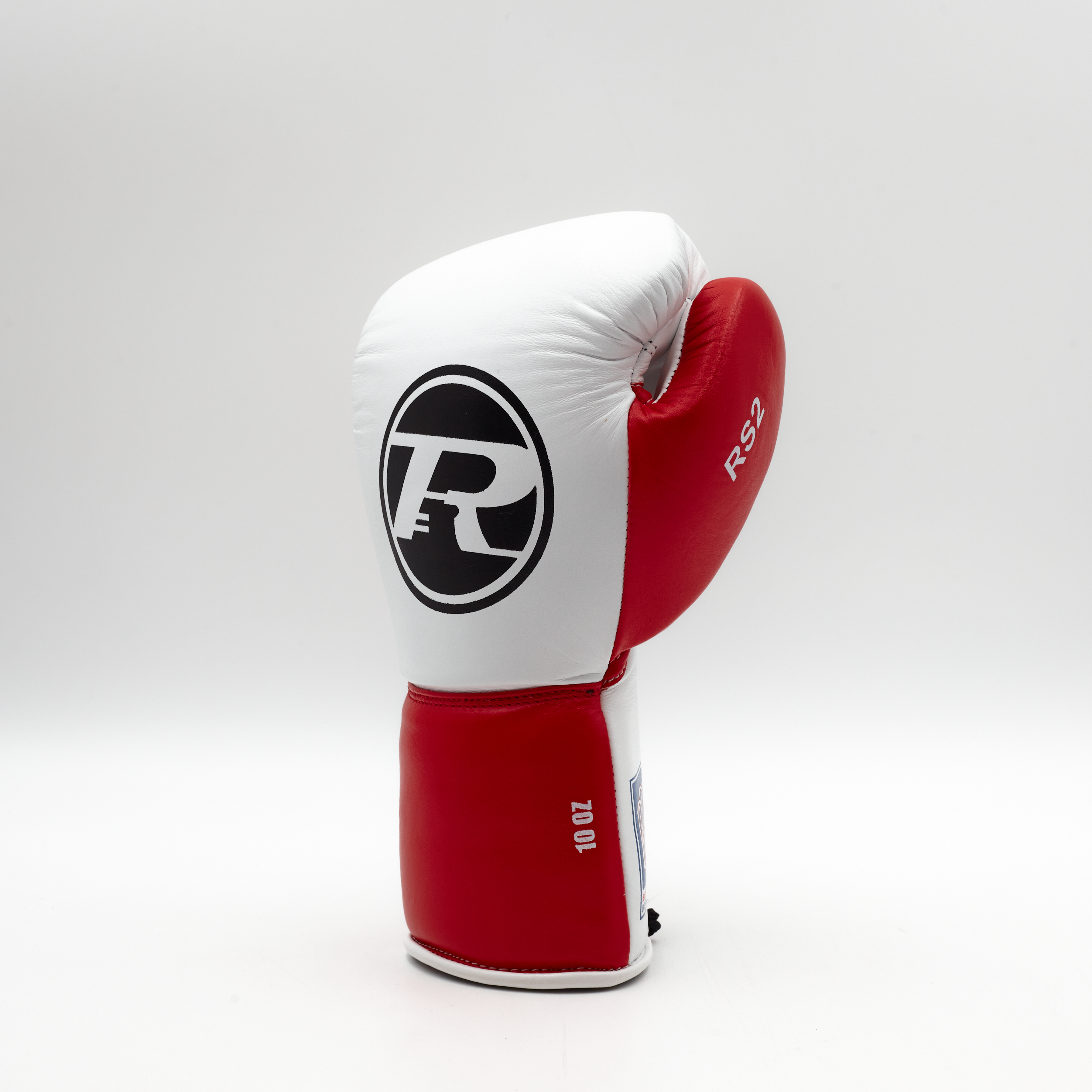 Ringside Boxing UK Pro Contest RS2 Boxing Gloves White / Red Contest Gloves 